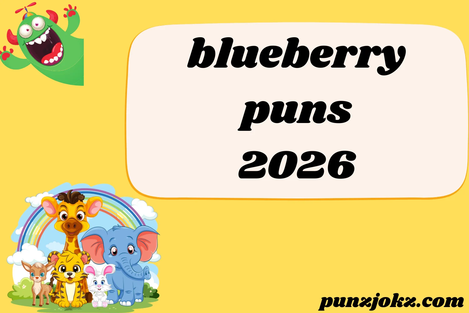 blueberry puns