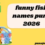funny fish names puns