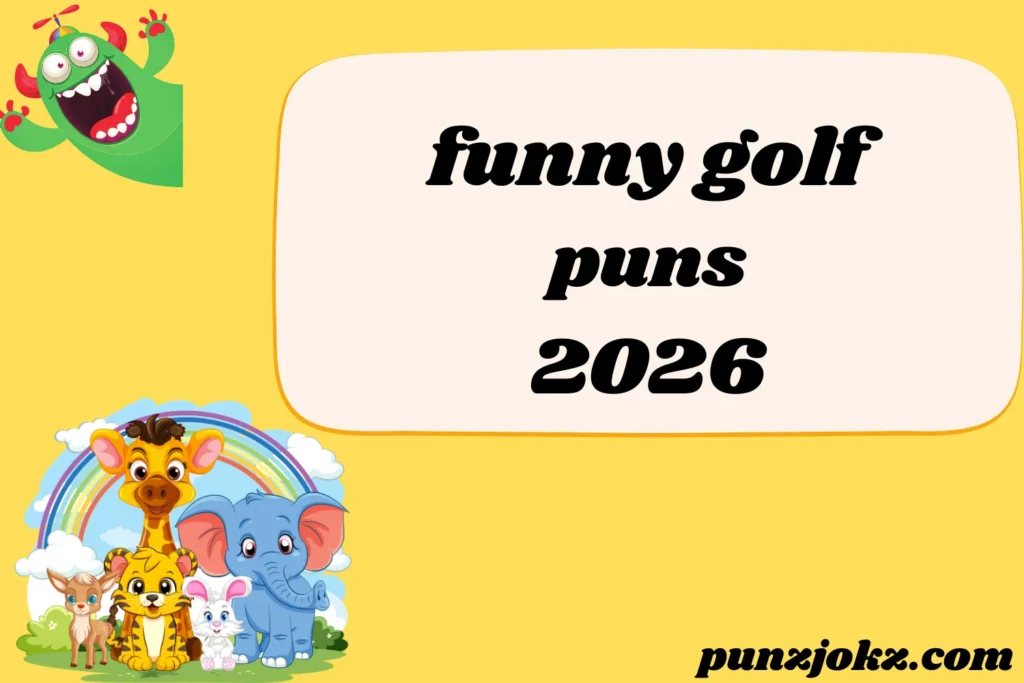 funny golf puns