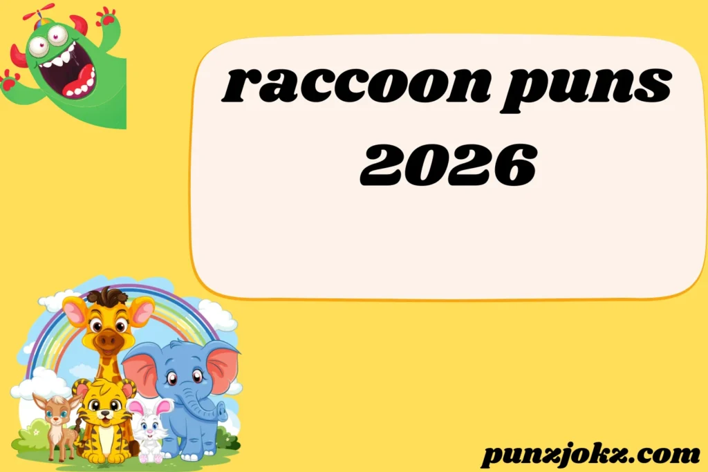 raccoon puns