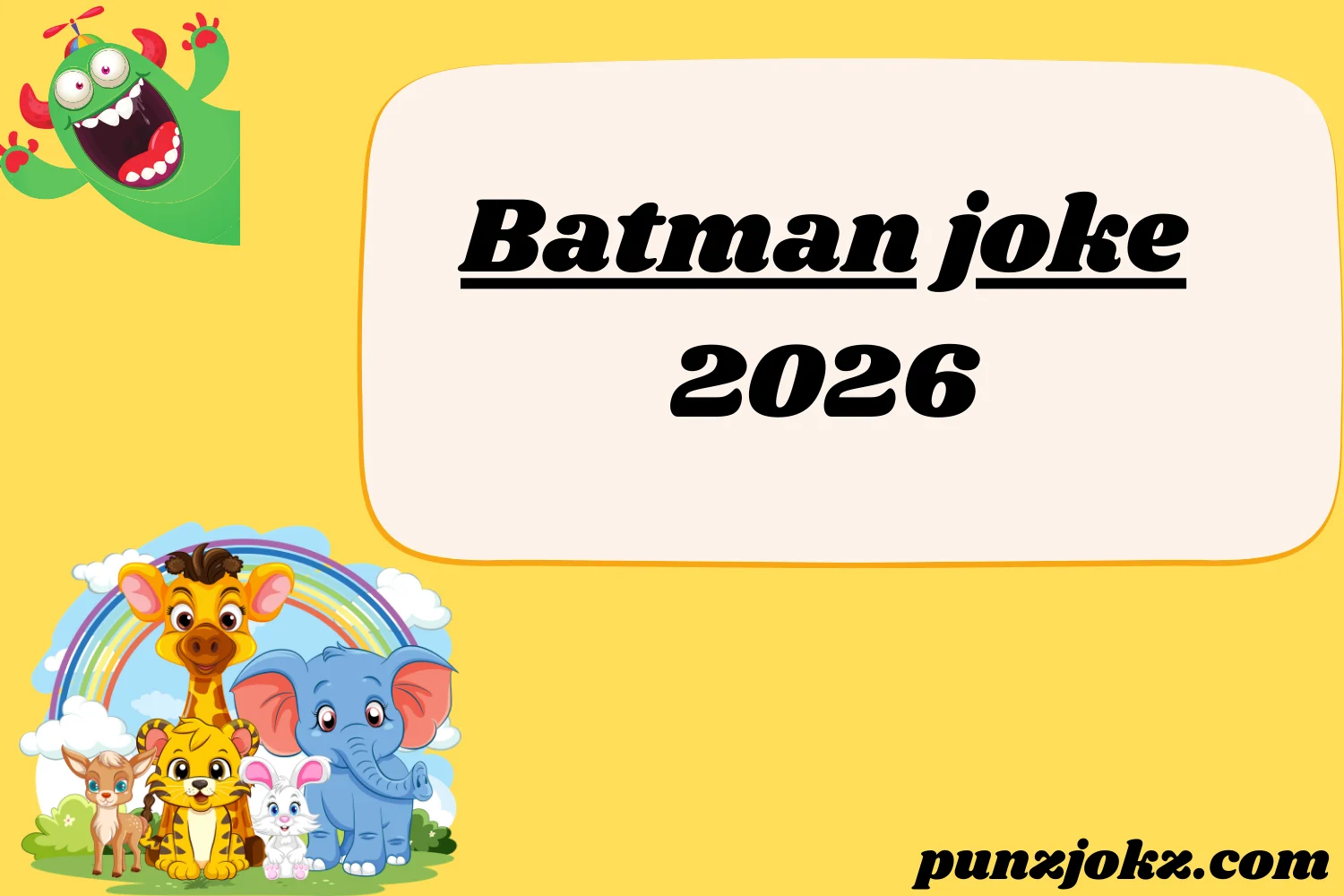 Batman joke