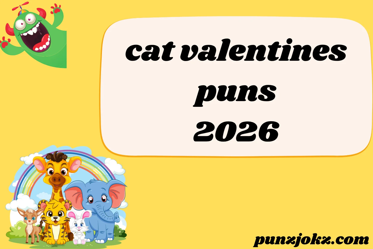 cat valentines puns
