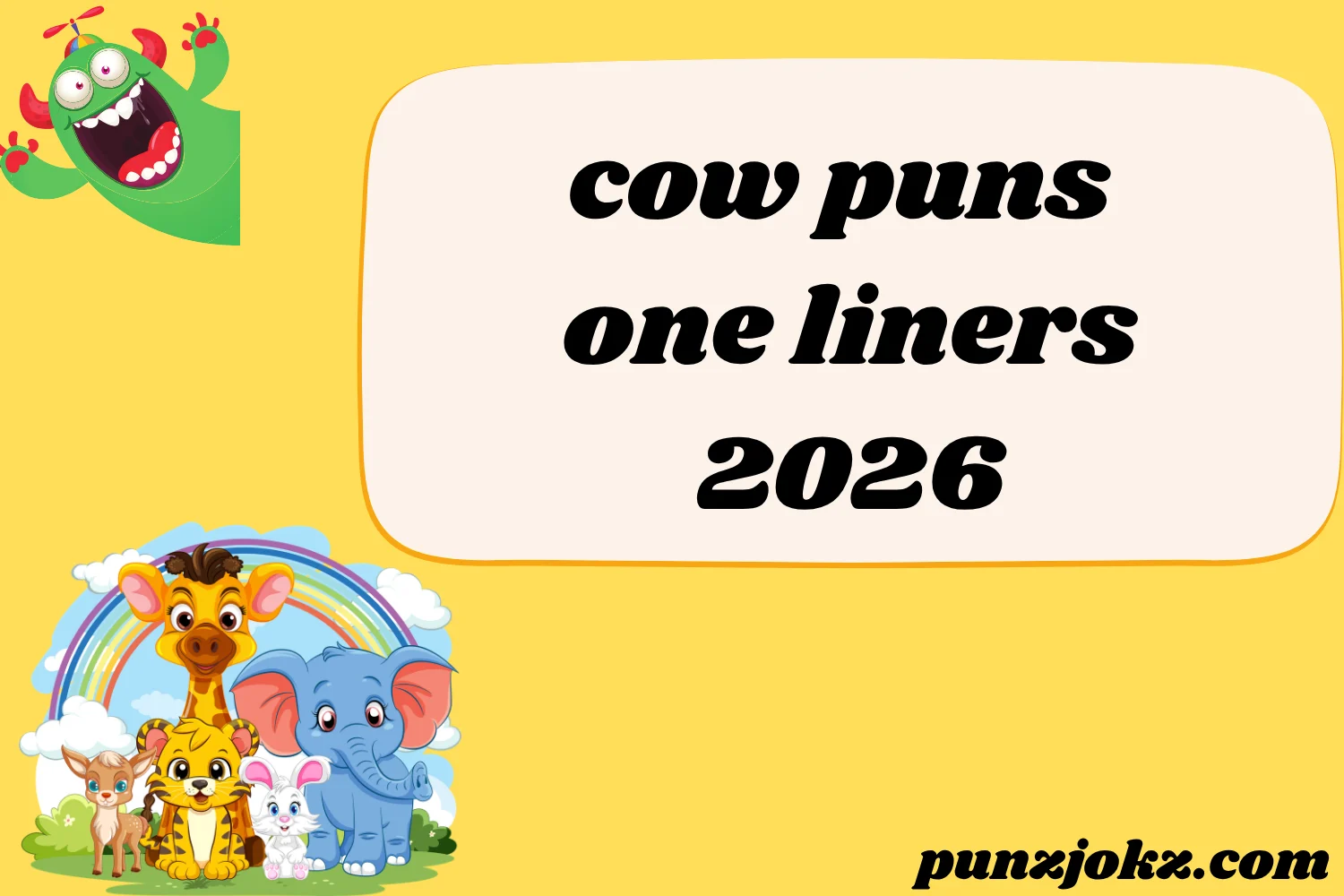 cow puns one liners
