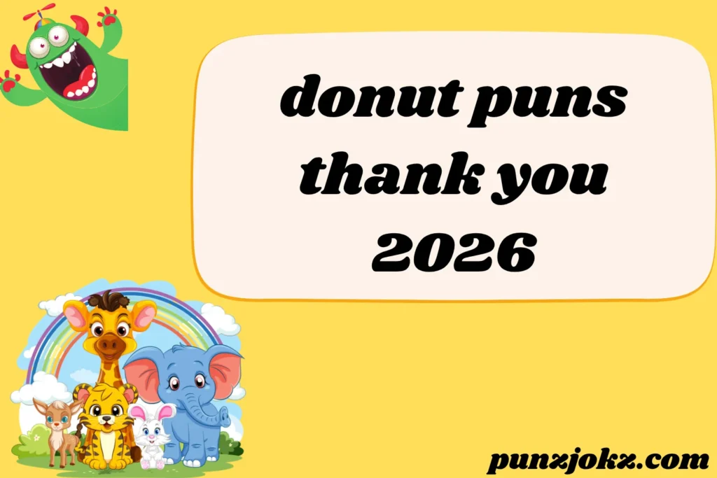 donut puns thank you