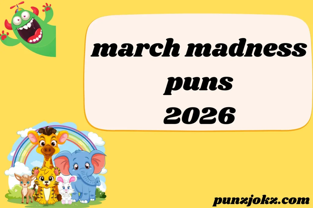 March Madness Puns