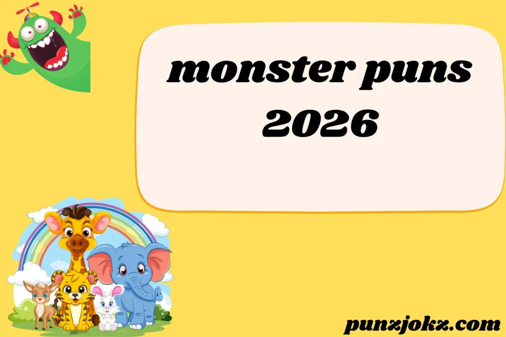 monster puns