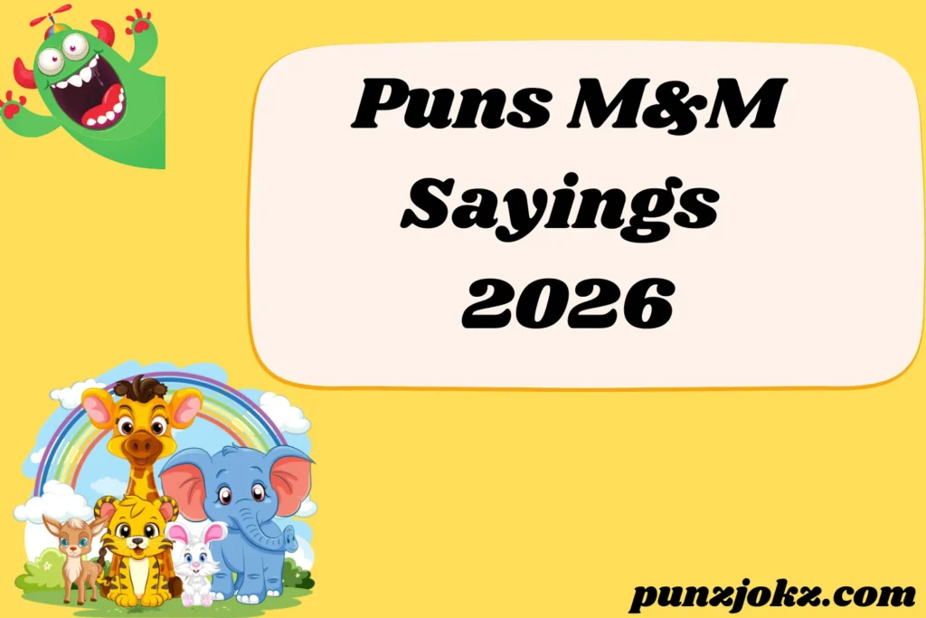 Puns M&M Sayings