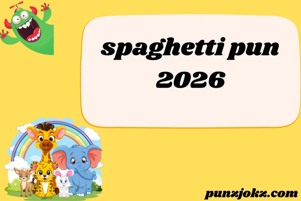 spaghetti puns