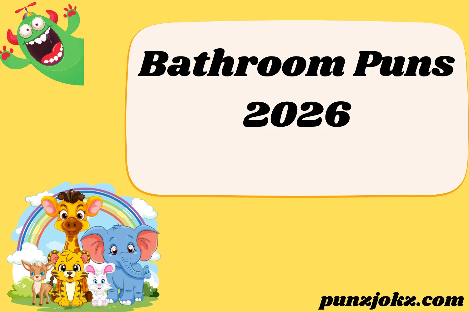 Bathroom Puns