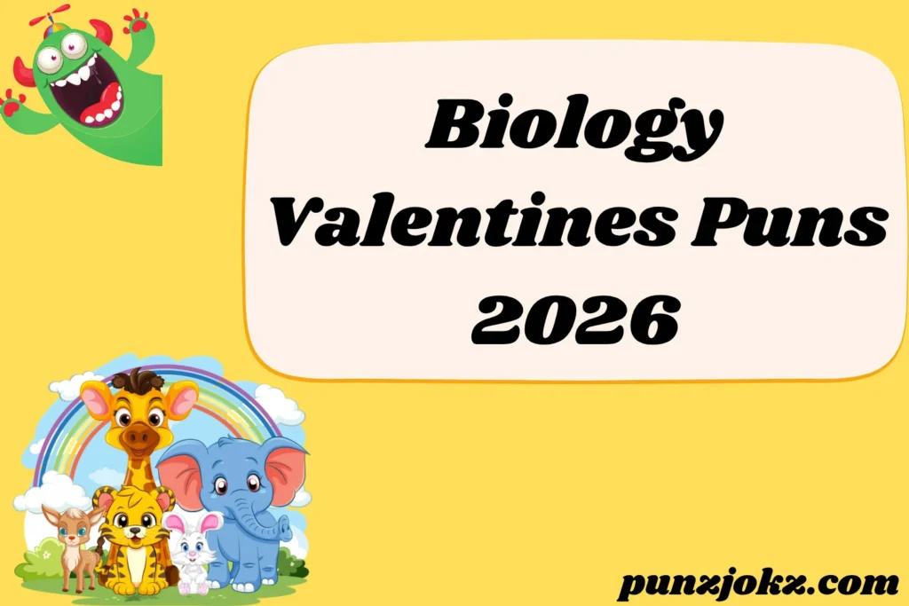 Biology Valentines Puns