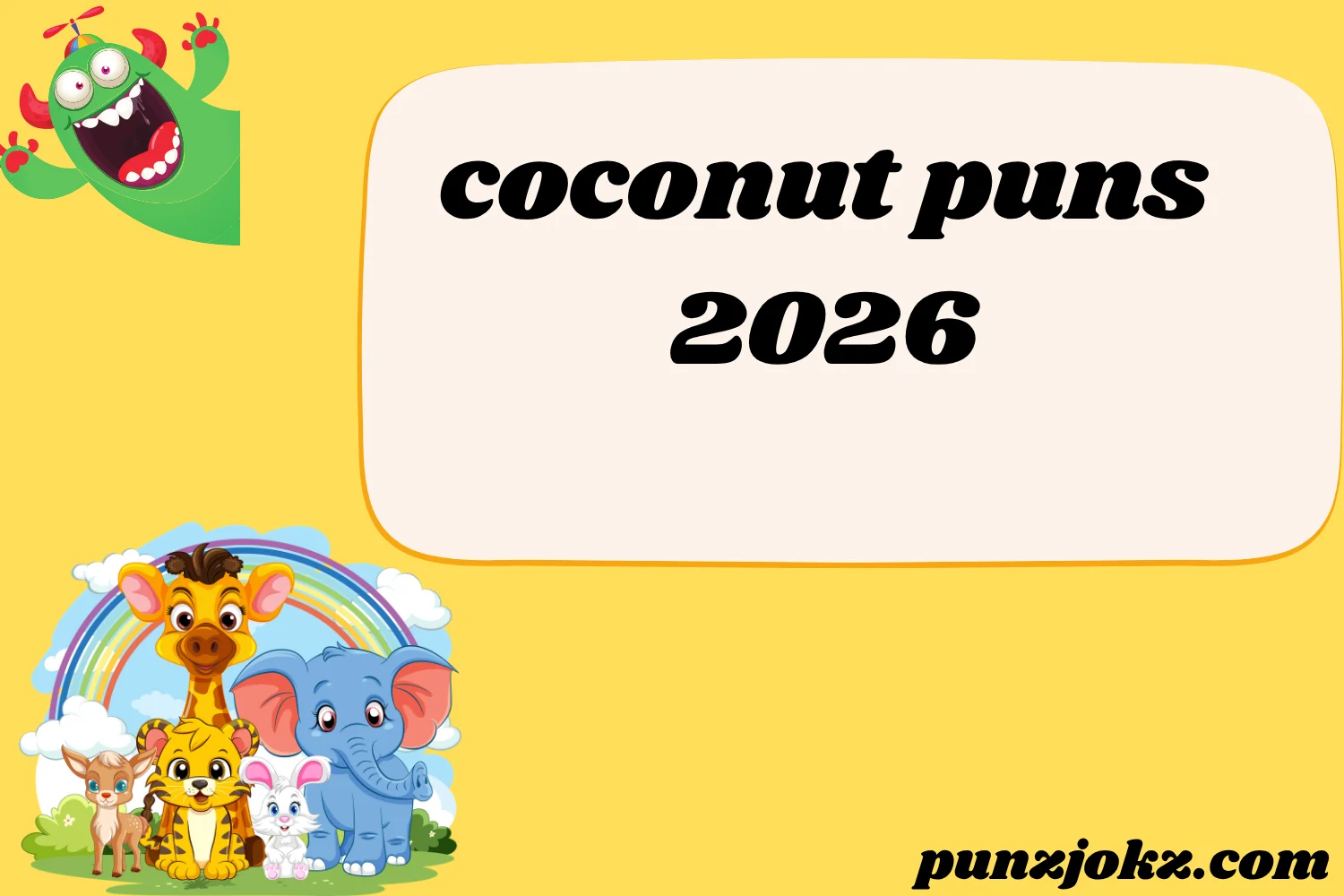 coconut puns