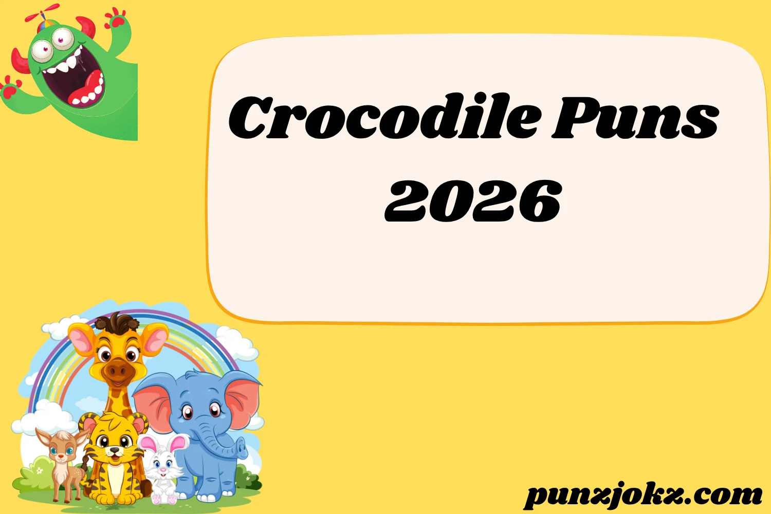 Crocodile Puns
