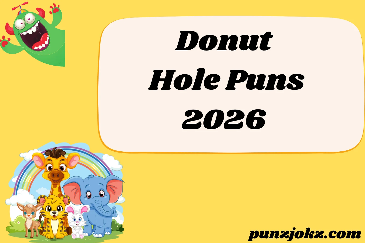 Donut Hole Puns