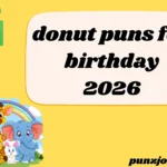 donut puns for birthday