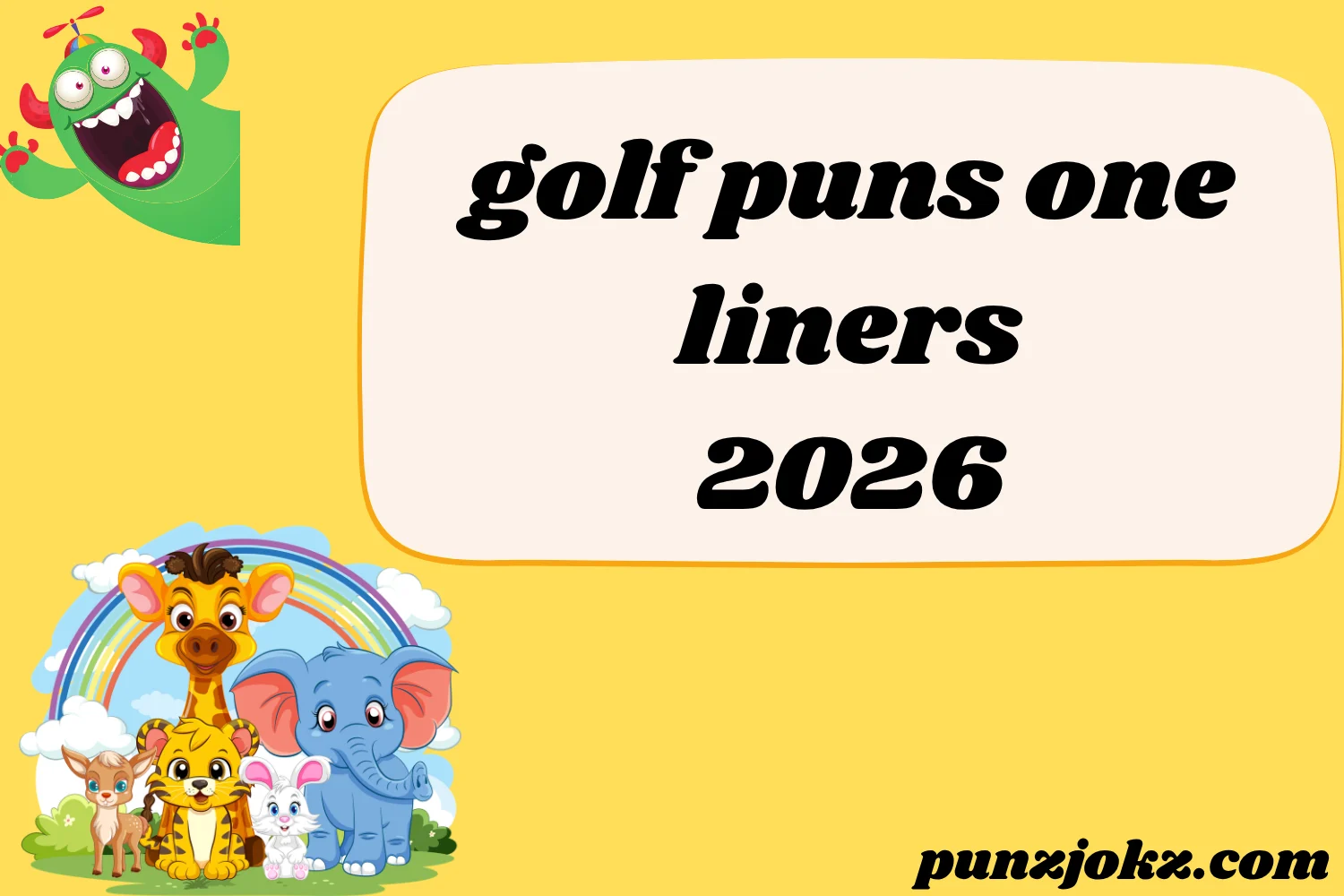 golf puns one liners
