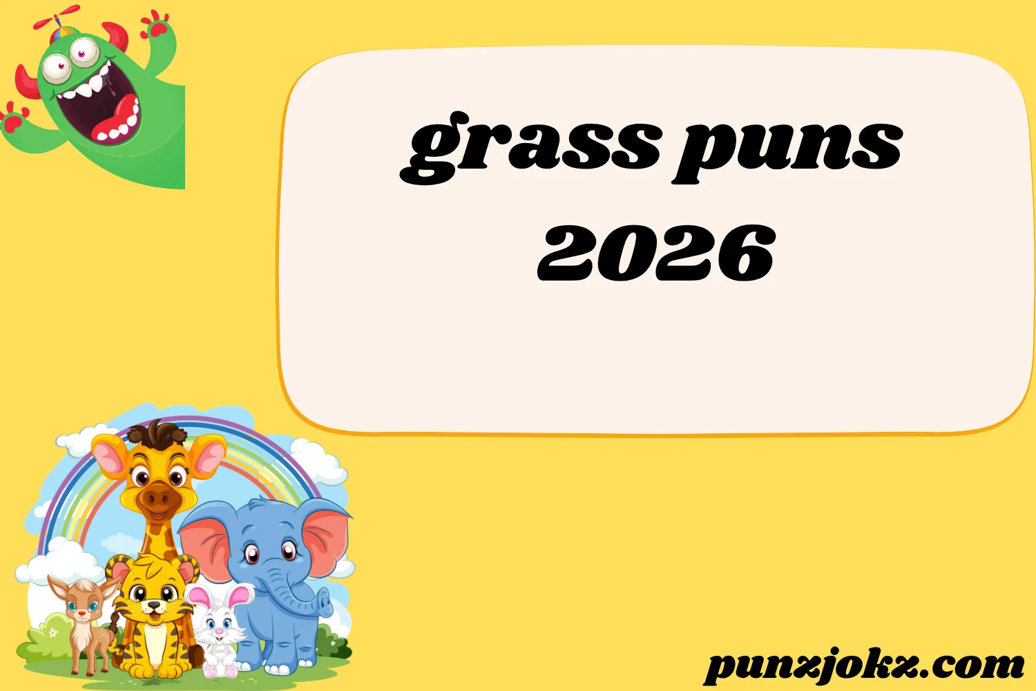 grass puns