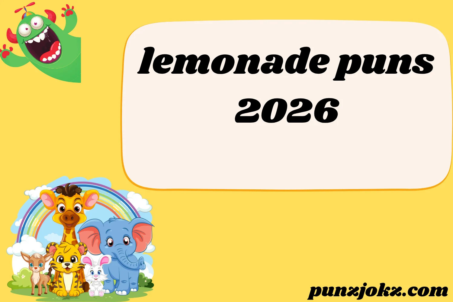 lemonade puns