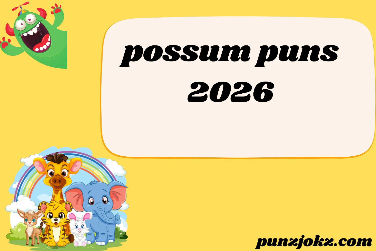 possum puns