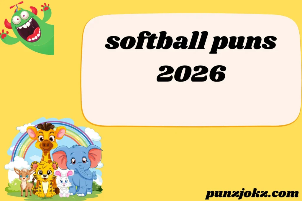 softball puns