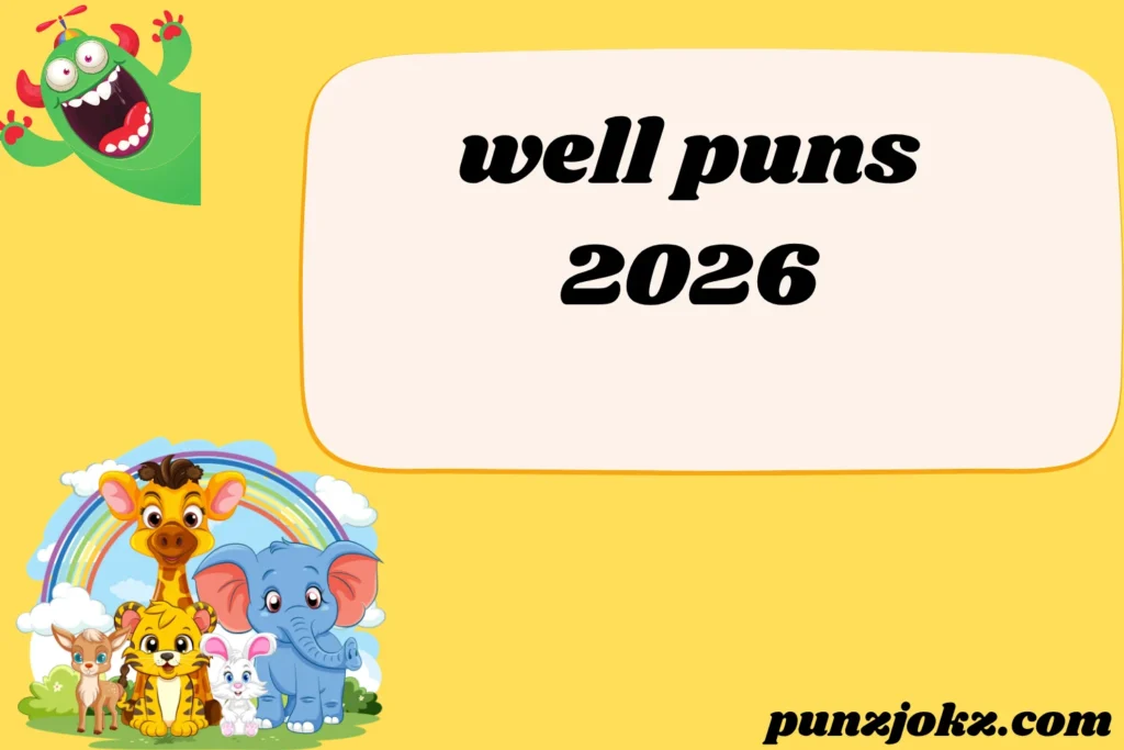 777+ Well Puns & Jokes 2026