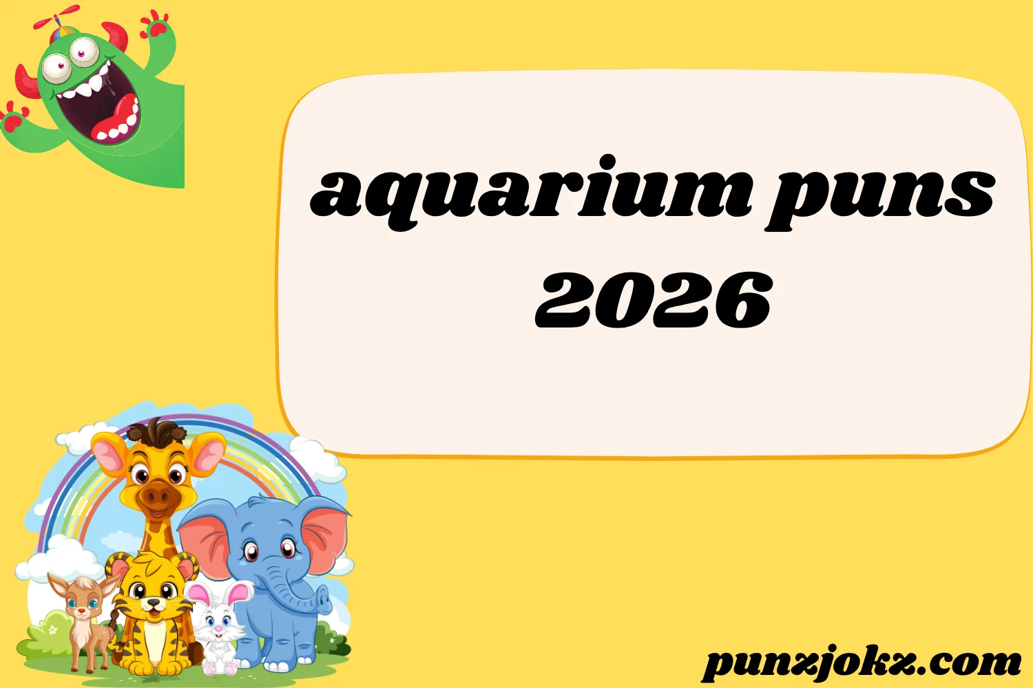 aquarium puns