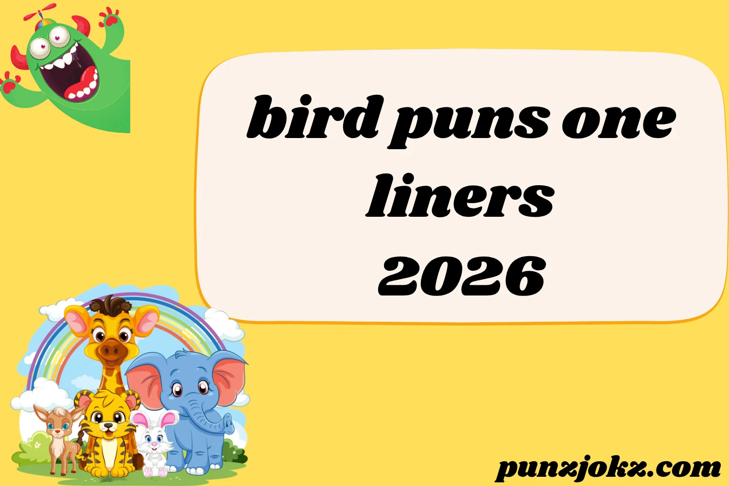 bird puns one liners
