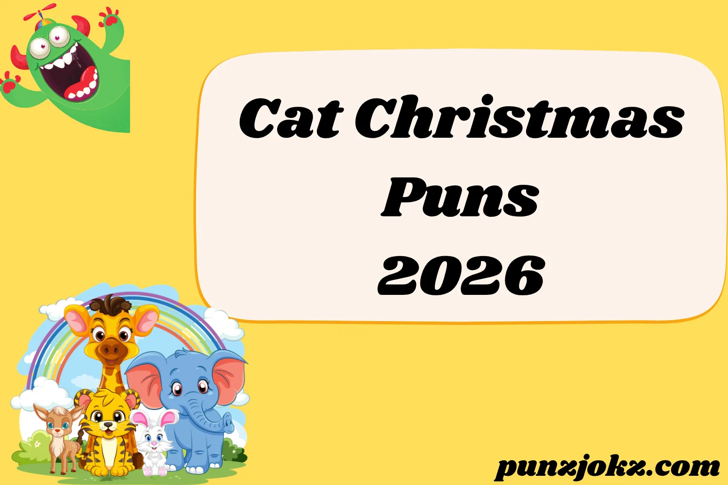 Cat Christmas Puns