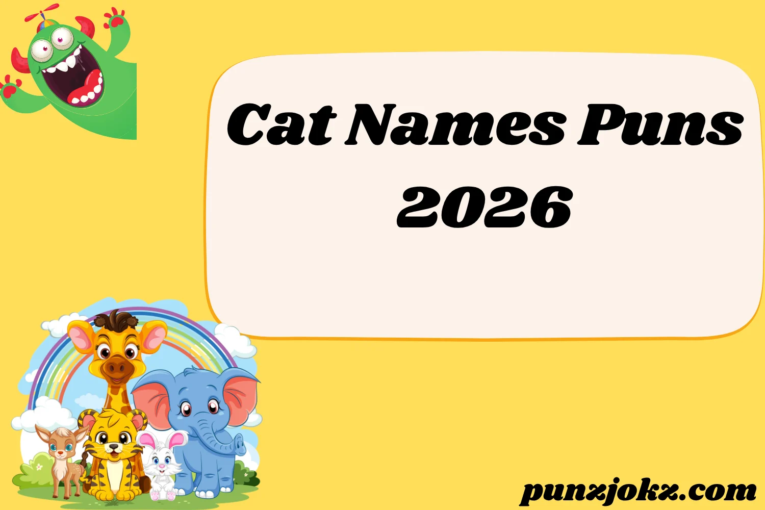 Cat Names Puns