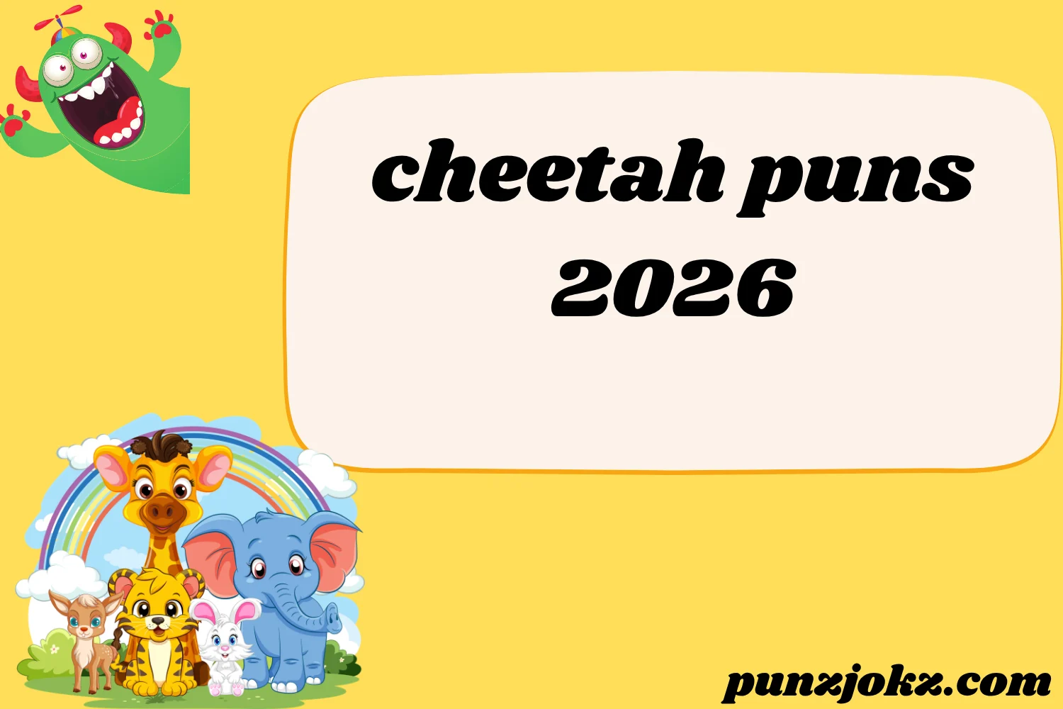 cheetah puns