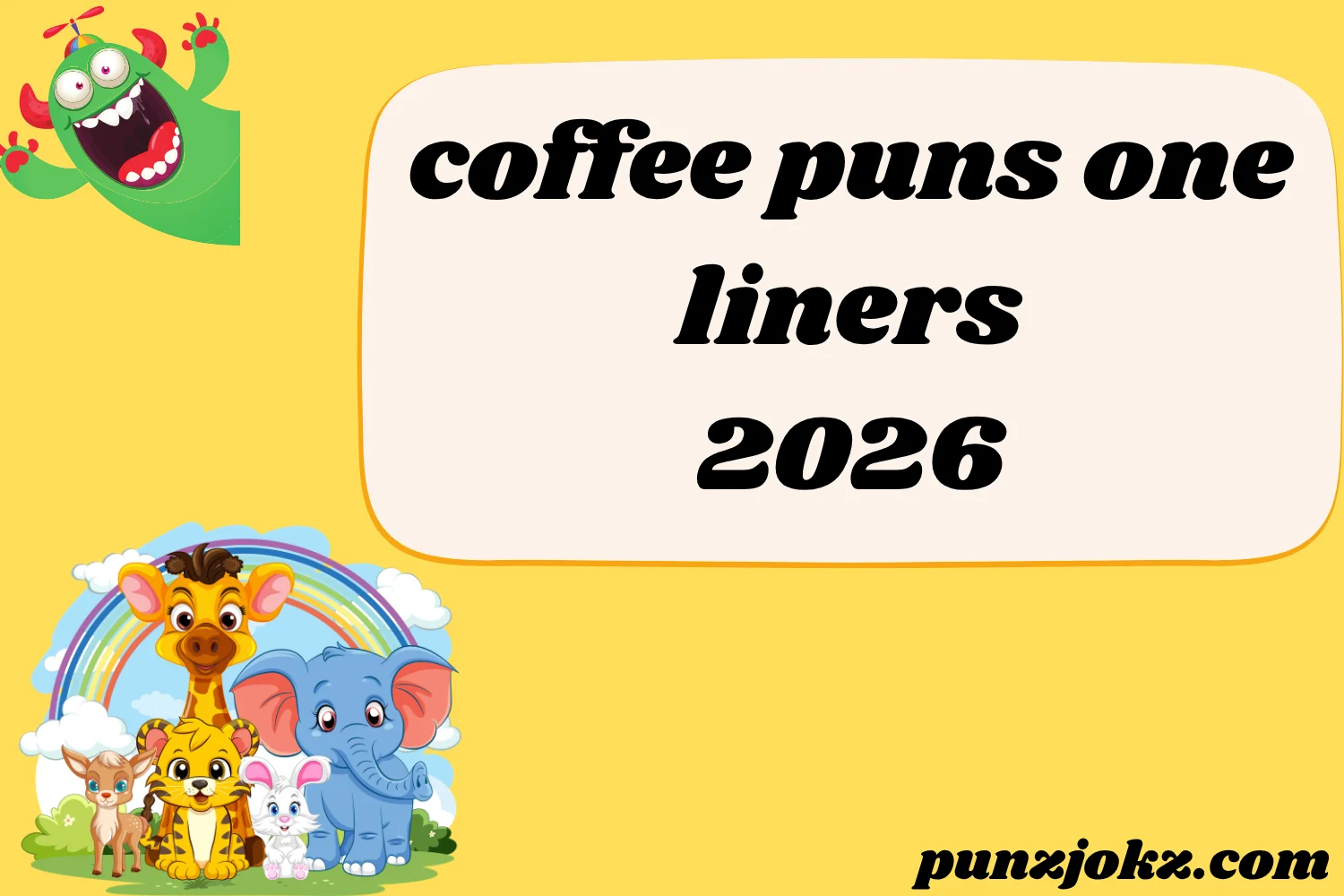 coffee puns one liners