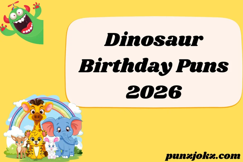 Dinosaur Birthday Puns