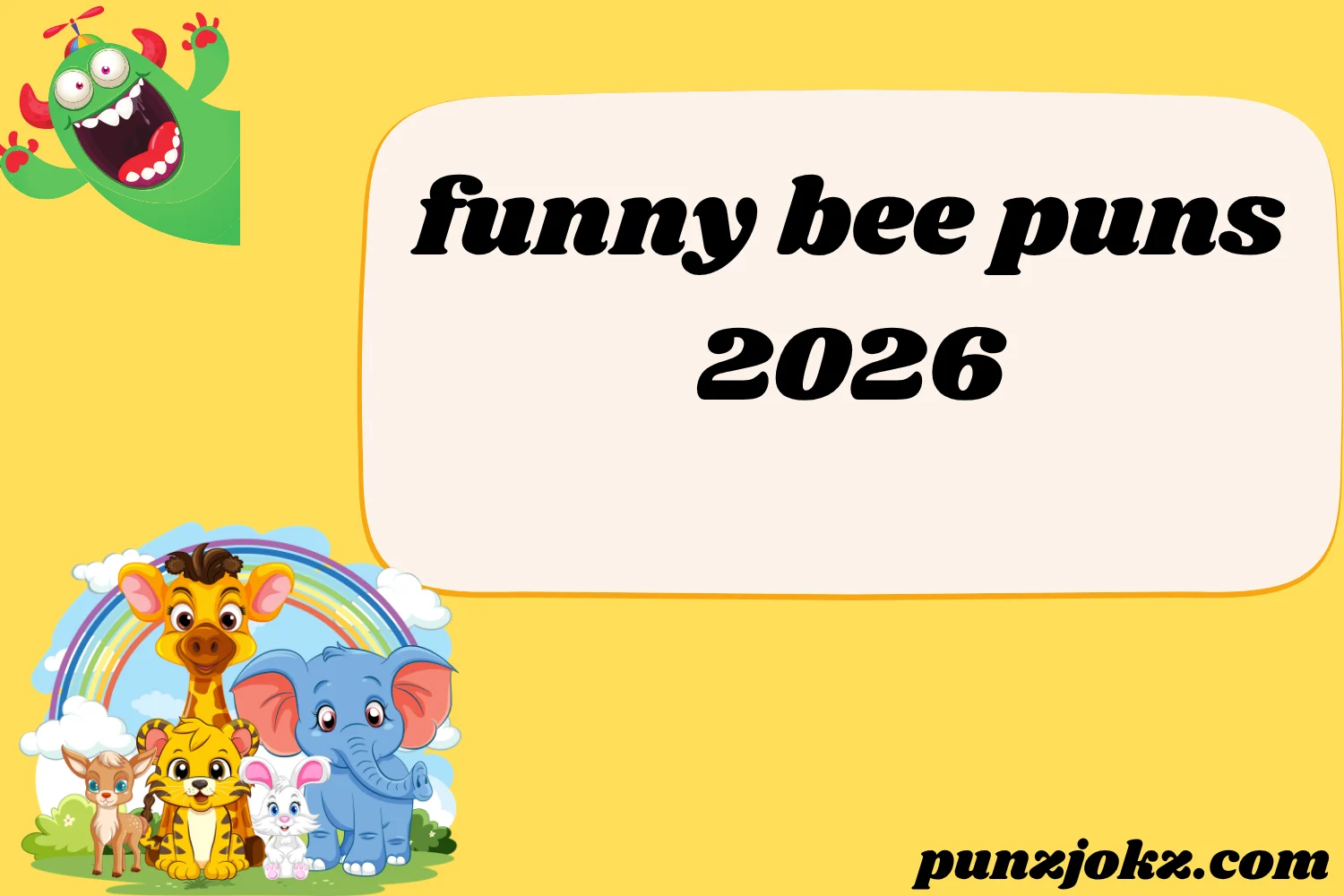 funny bee puns