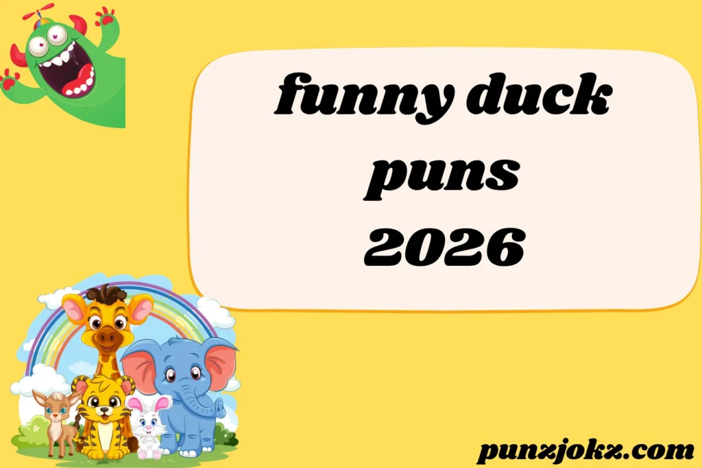 funny duck puns