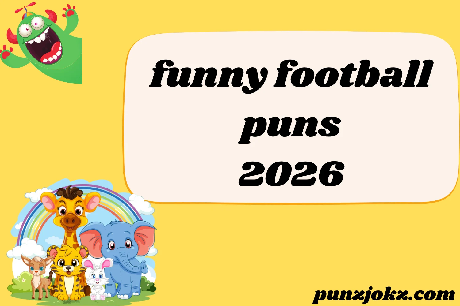 funny football puns