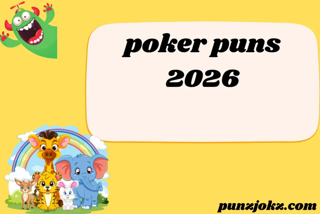 poker puns