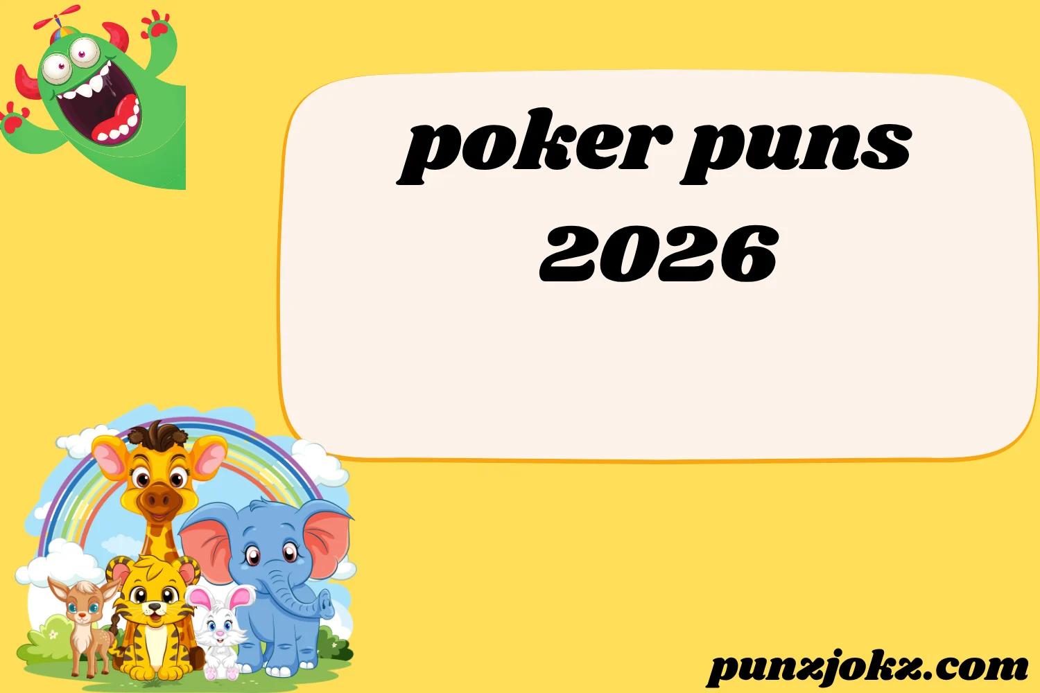 poker puns