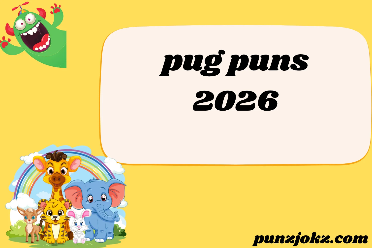 pug puns
