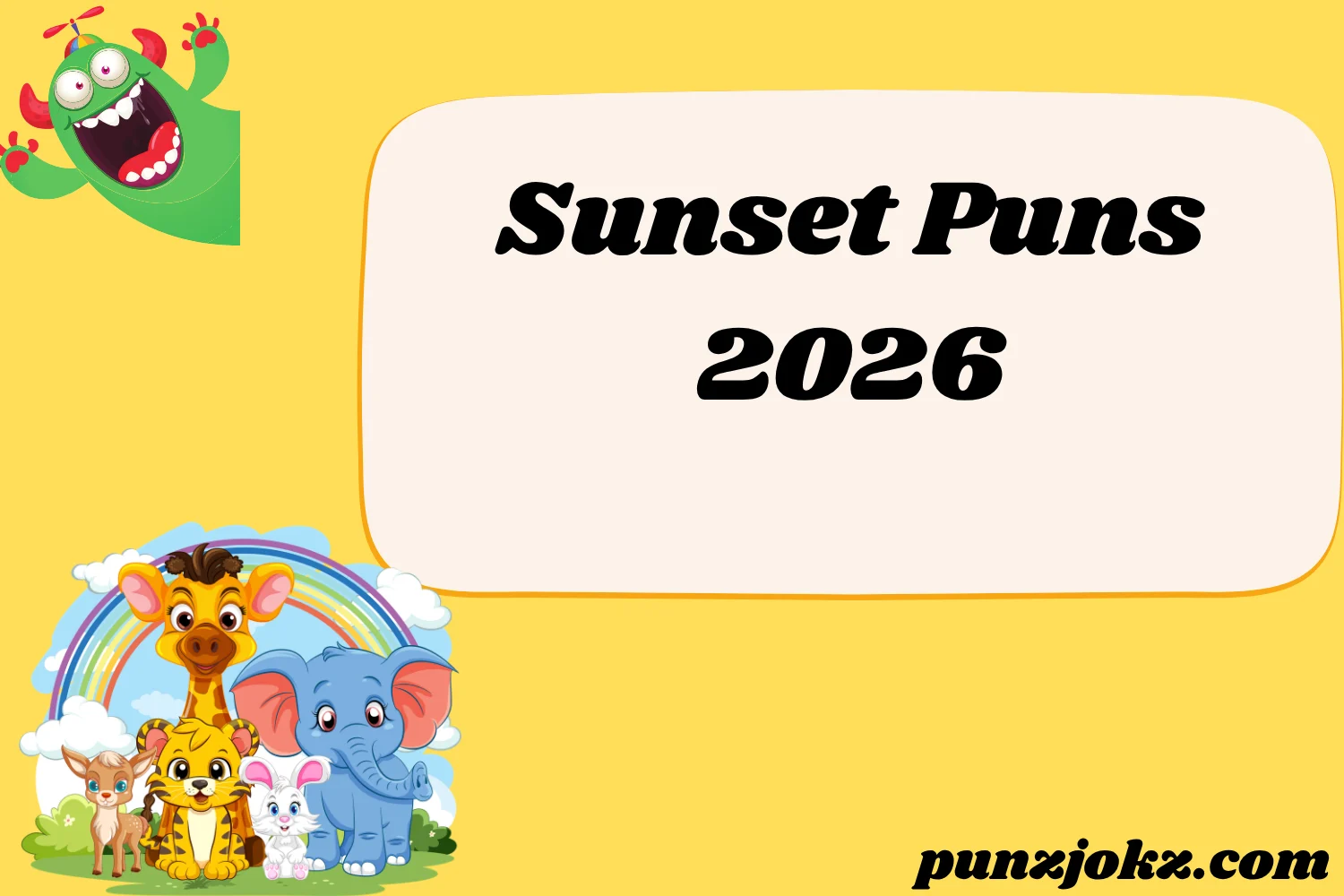 Sunset Puns