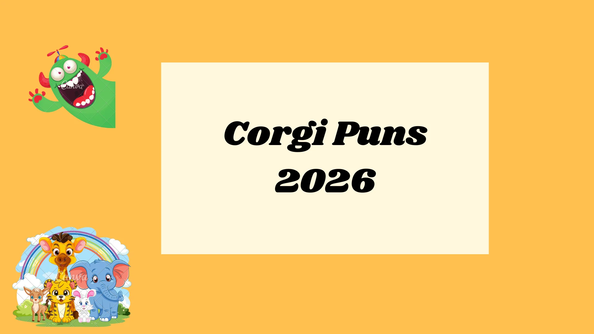 Corgi Puns