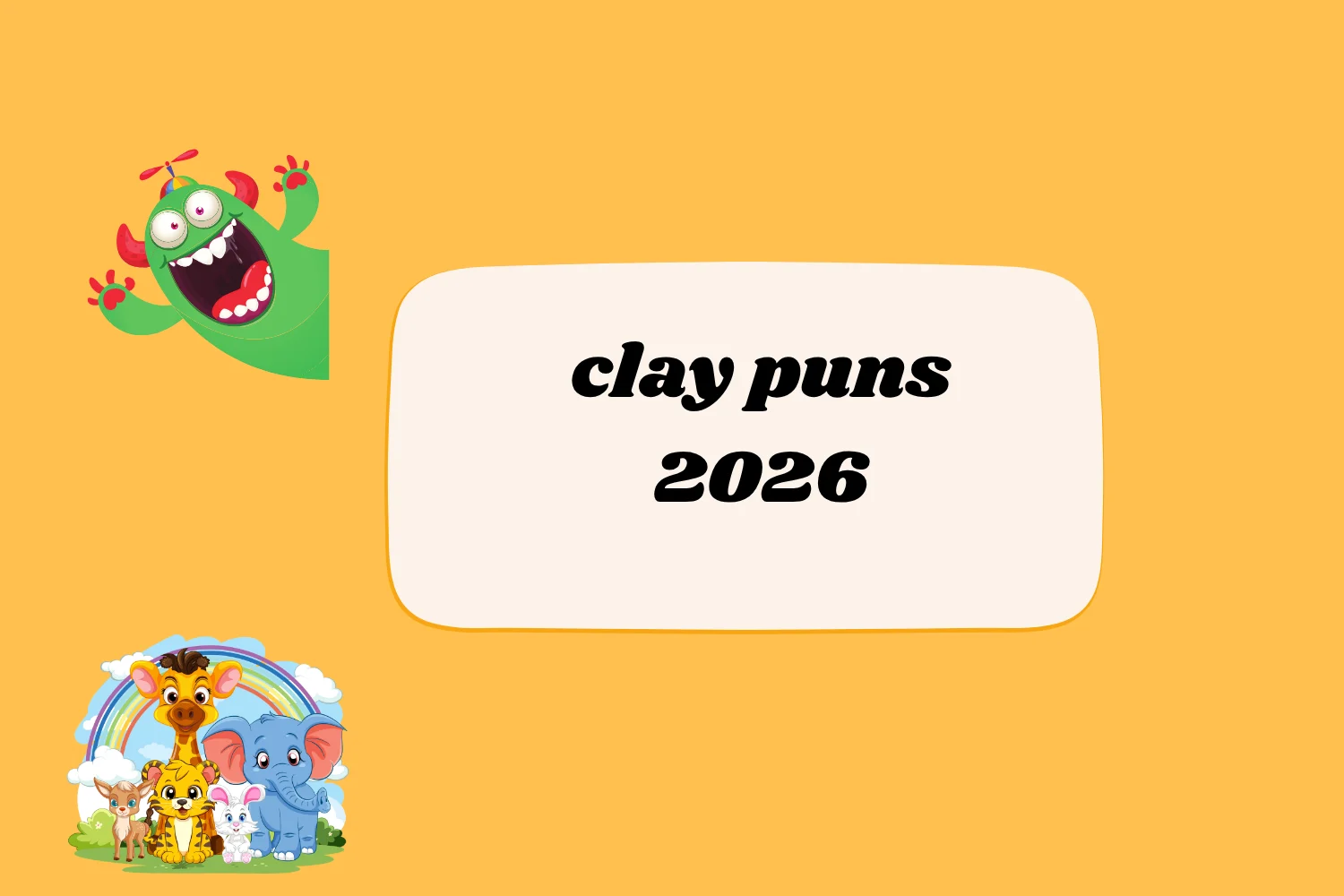 clay puns