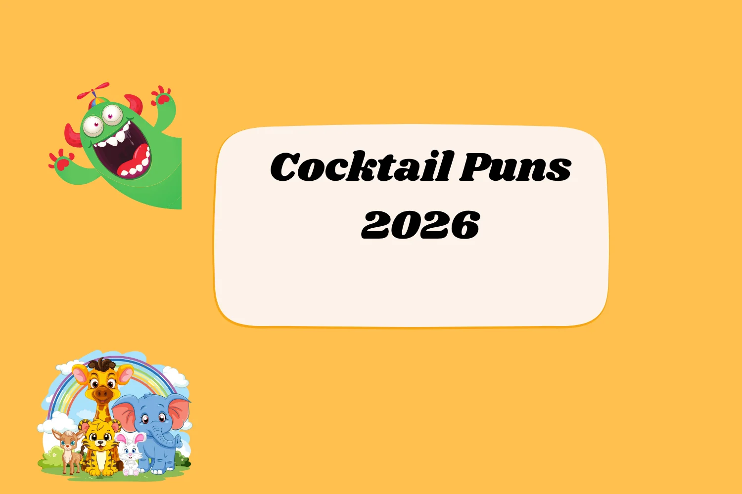 Cocktail Puns