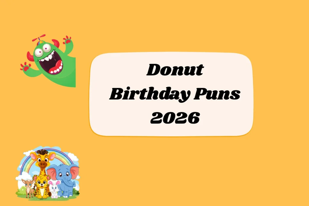Donut Birthday Puns