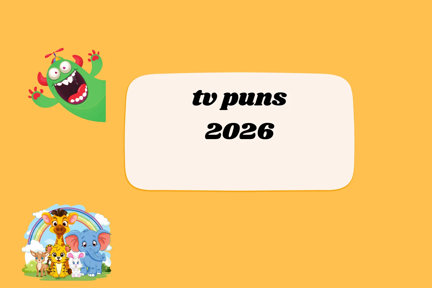 tv puns